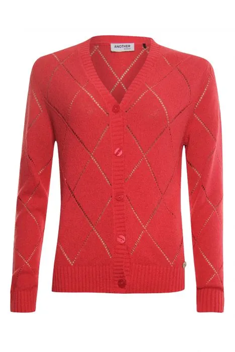 Anotherwoman fijngebreid vest